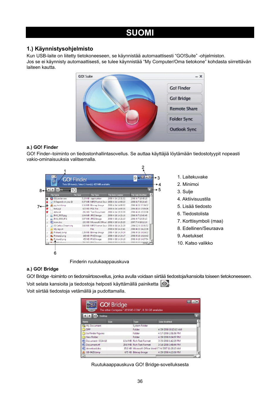 Suomi, 36 ) usb2.0 - usb2.0 datakaapeli | Konig Electronic USB 2.0 to USB 2.0 data cable User Manual | Page 36 / 67