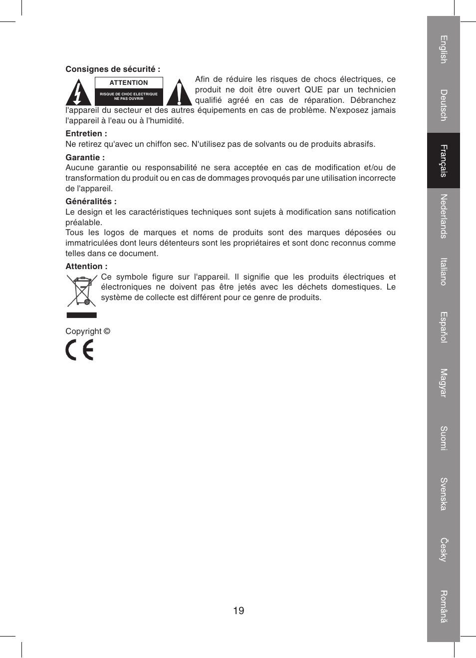 Konig Electronic KVM-extender by utp User Manual | Page 19 / 68