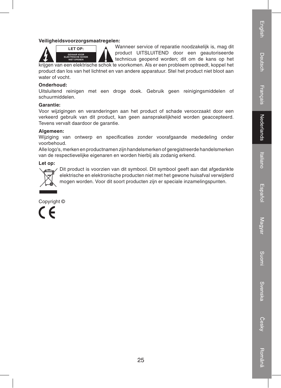 Konig Electronic KVM-extender by utp User Manual | Page 25 / 68