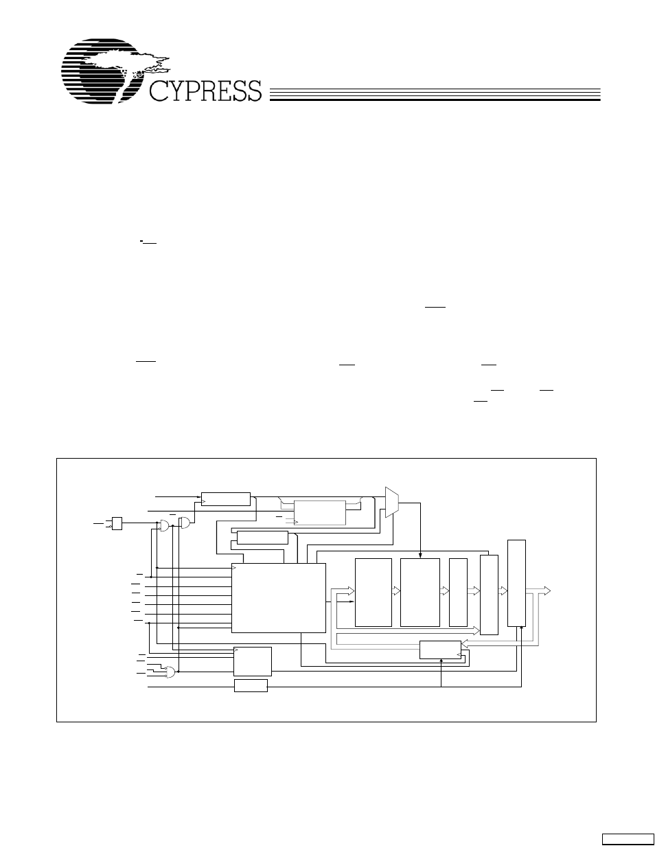 Cypress CY7C1333H User Manual | 12 pages