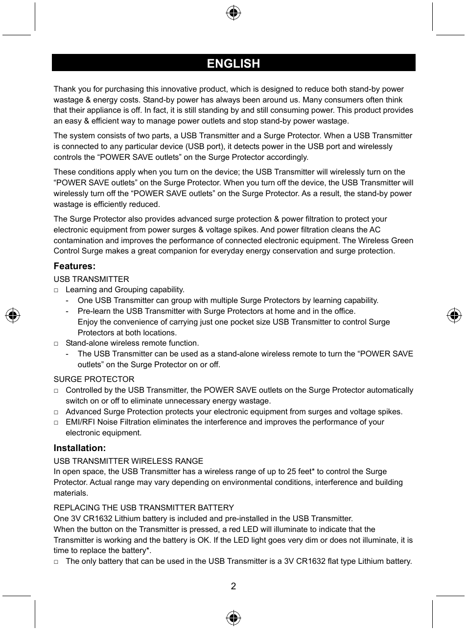 English | Konig Electronic Distribution board with USB remote control User Manual | Page 2 / 102