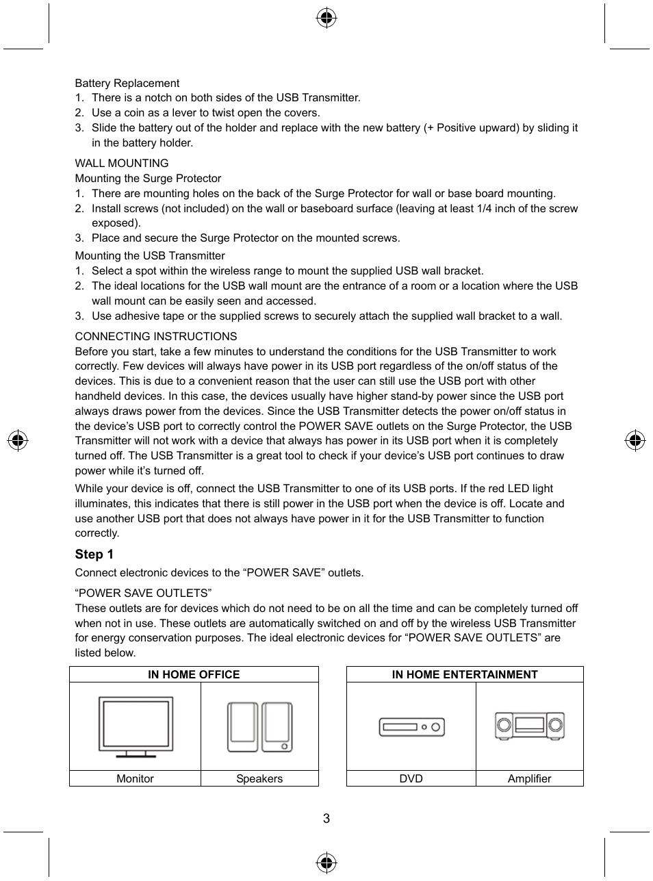 Konig Electronic Distribution board with USB remote control User Manual | Page 3 / 102