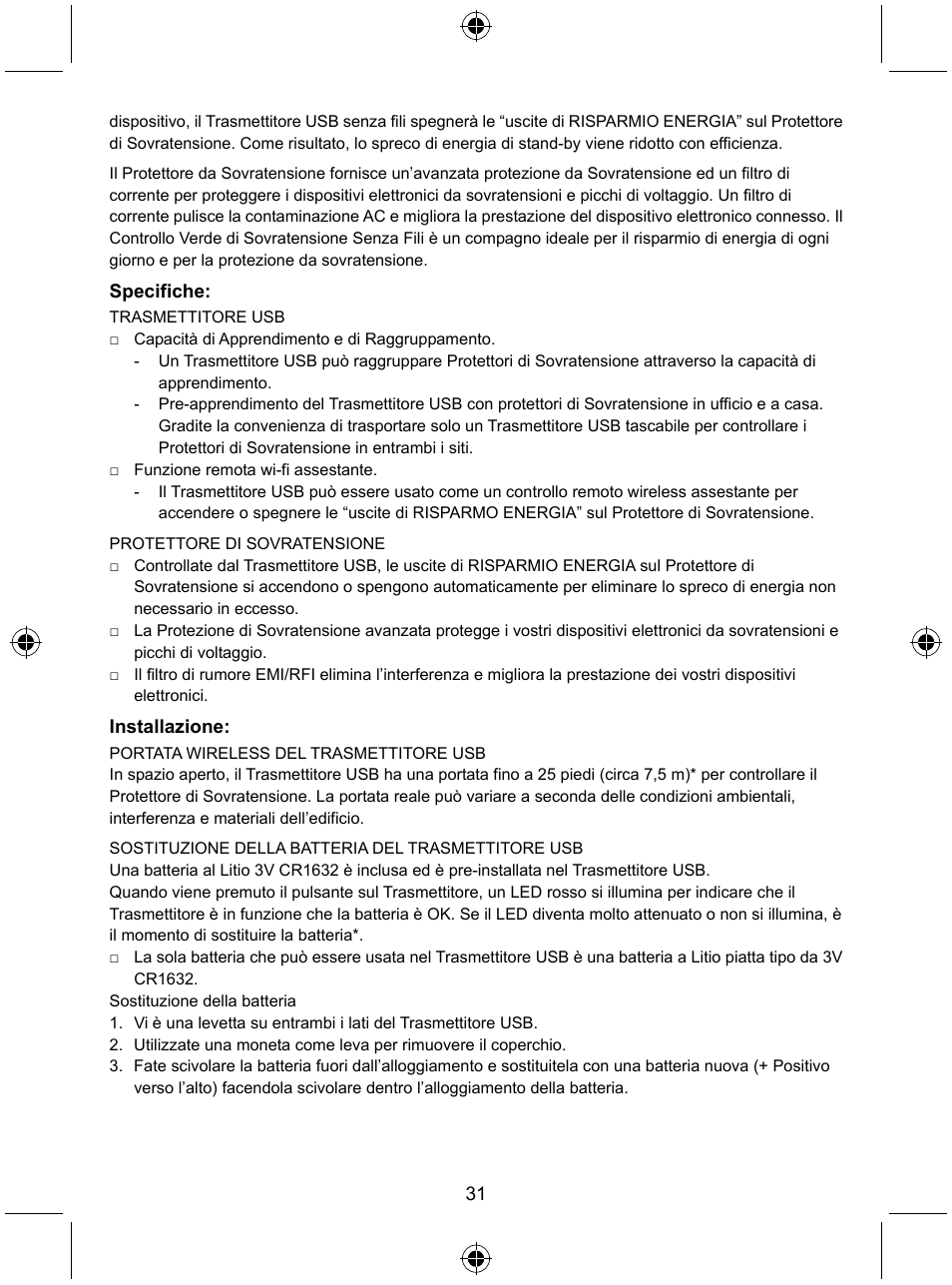 Konig Electronic Distribution board with USB remote control User Manual | Page 31 / 102