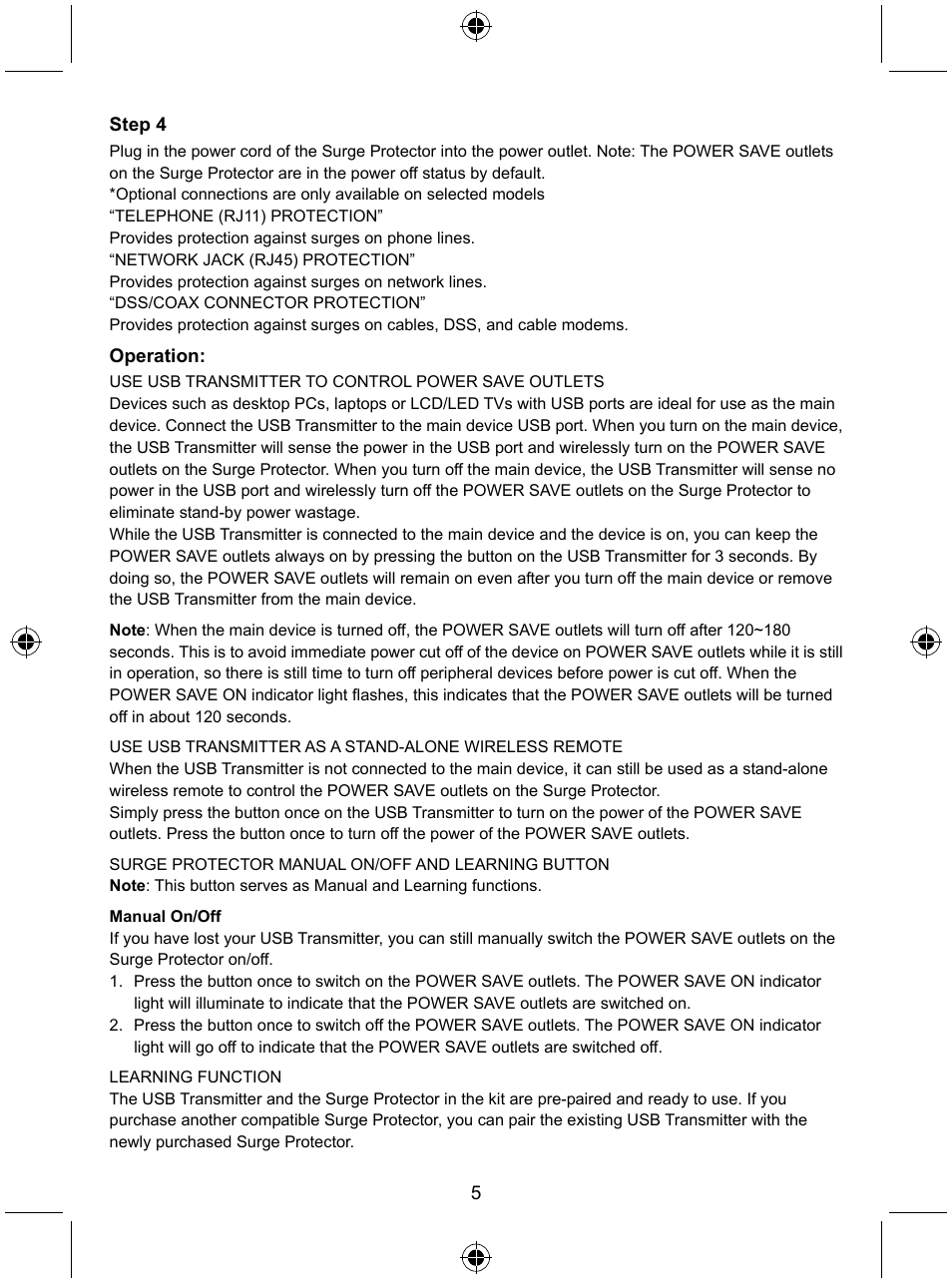 Konig Electronic Distribution board with USB remote control User Manual | Page 5 / 102