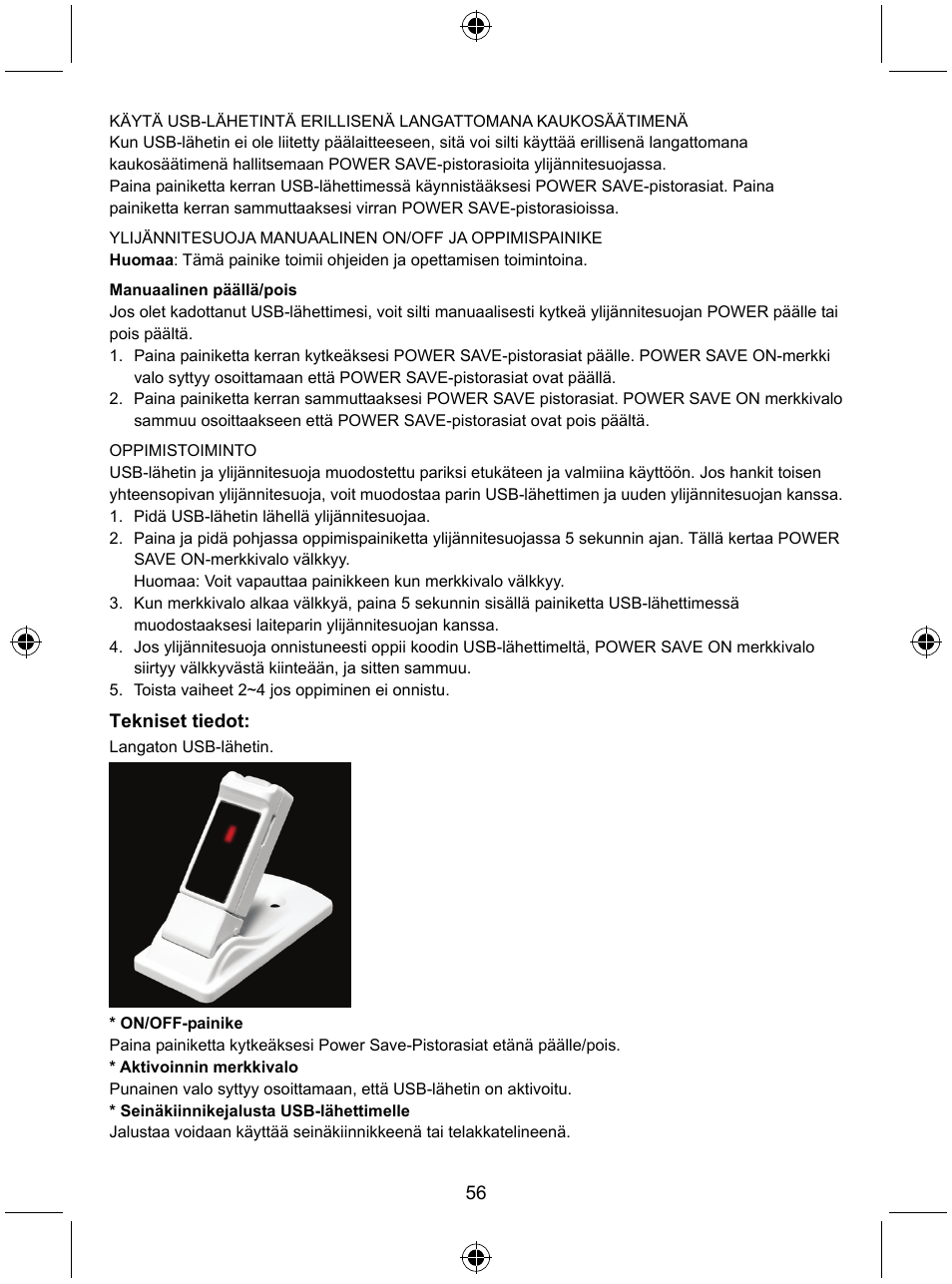 Konig Electronic Distribution board with USB remote control User Manual | Page 56 / 102