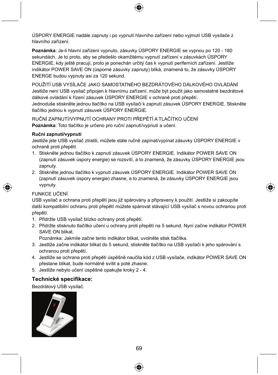 Konig Electronic Distribution board with USB remote control User Manual | Page 69 / 102