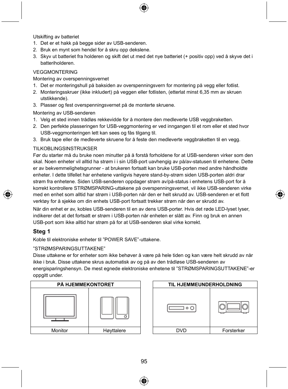 Konig Electronic Distribution board with USB remote control User Manual | Page 95 / 102