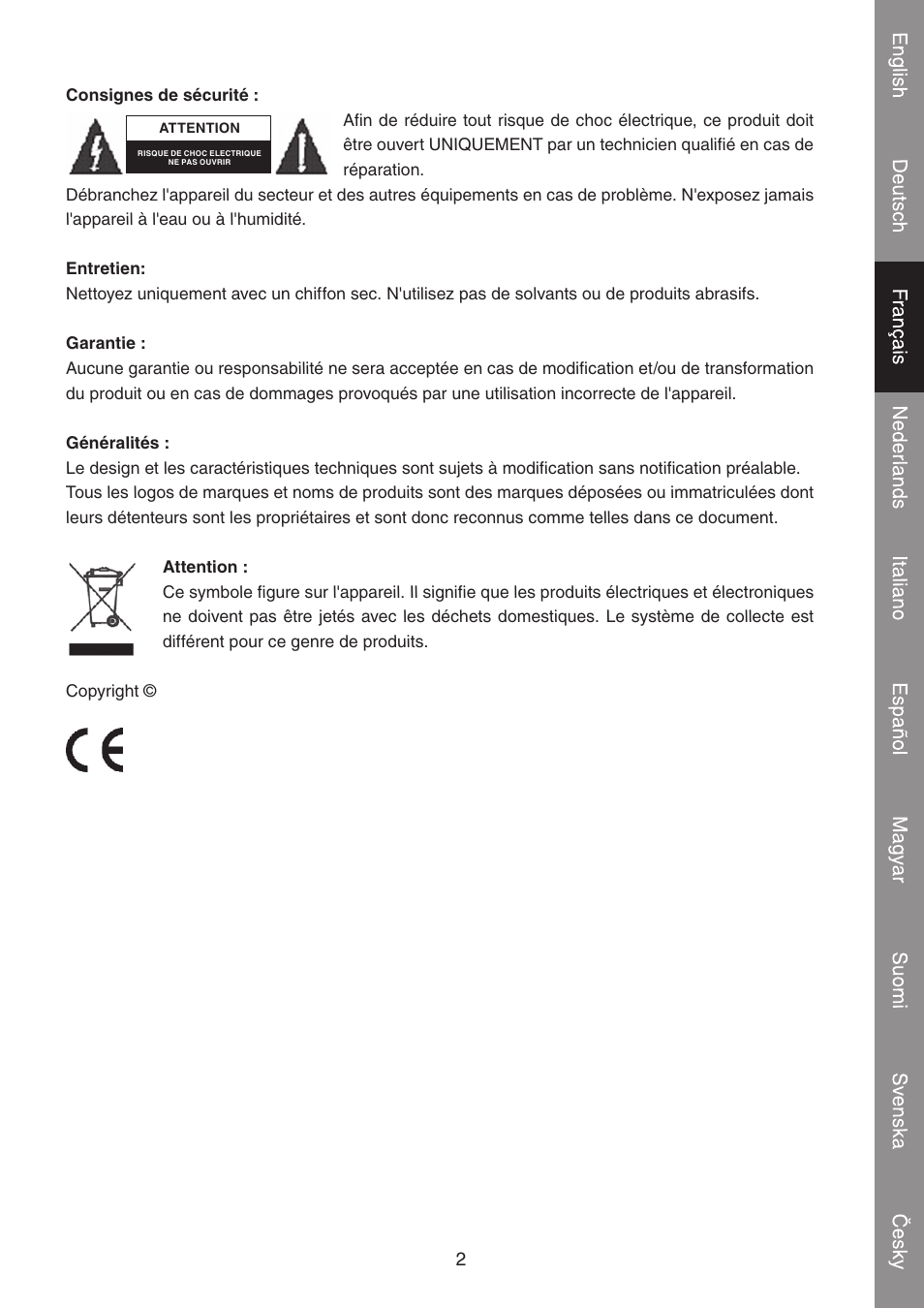 Konig Electronic Extendable notebook cooler User Manual | Page 11 / 40