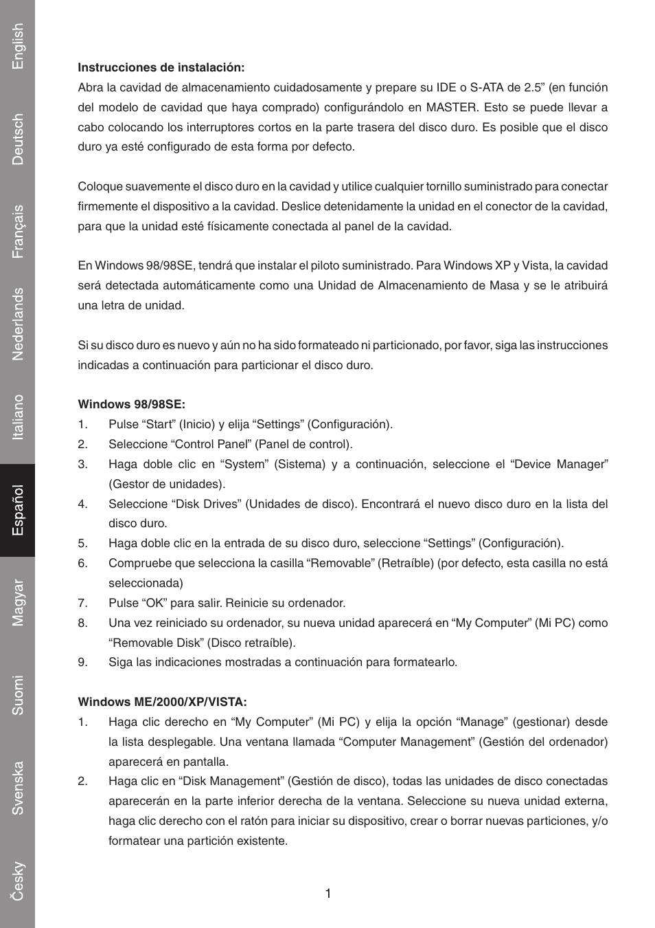 Konig Electronic Extendable notebook cooler User Manual | Page 22 / 40