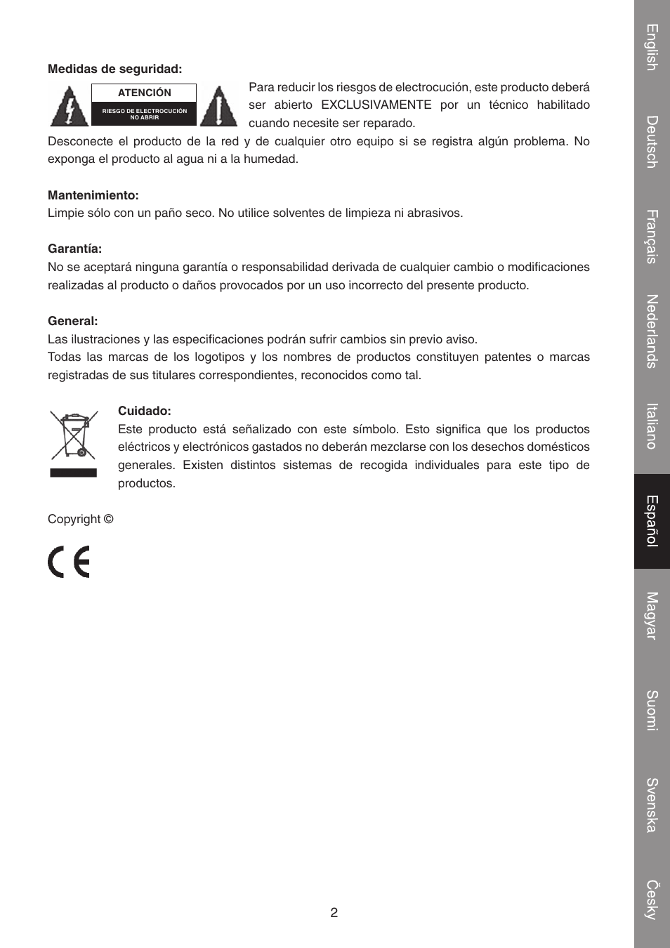 Konig Electronic Extendable notebook cooler User Manual | Page 23 / 40