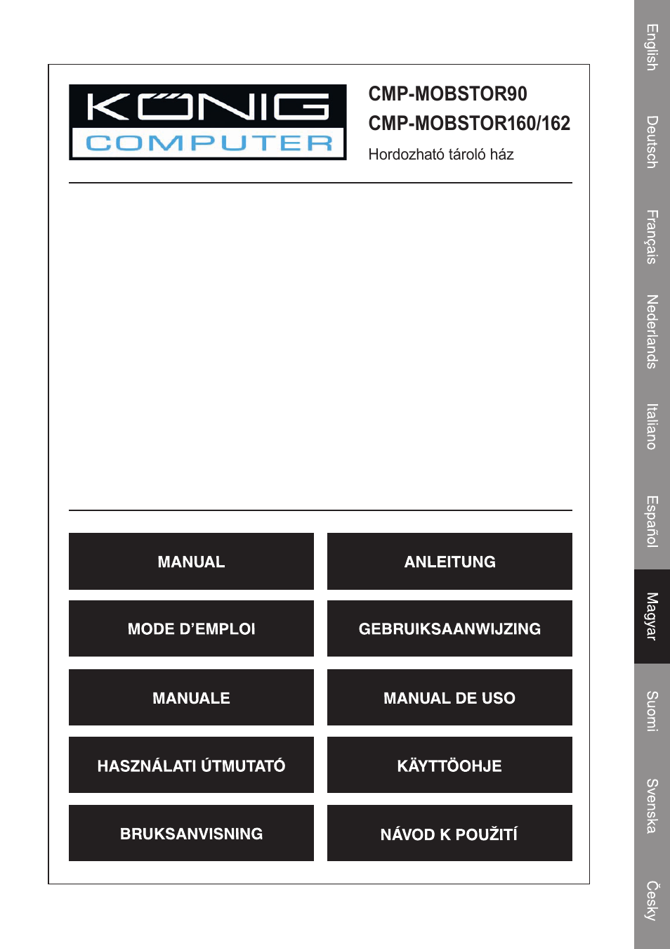 Konig Electronic Extendable notebook cooler User Manual | Page 25 / 40