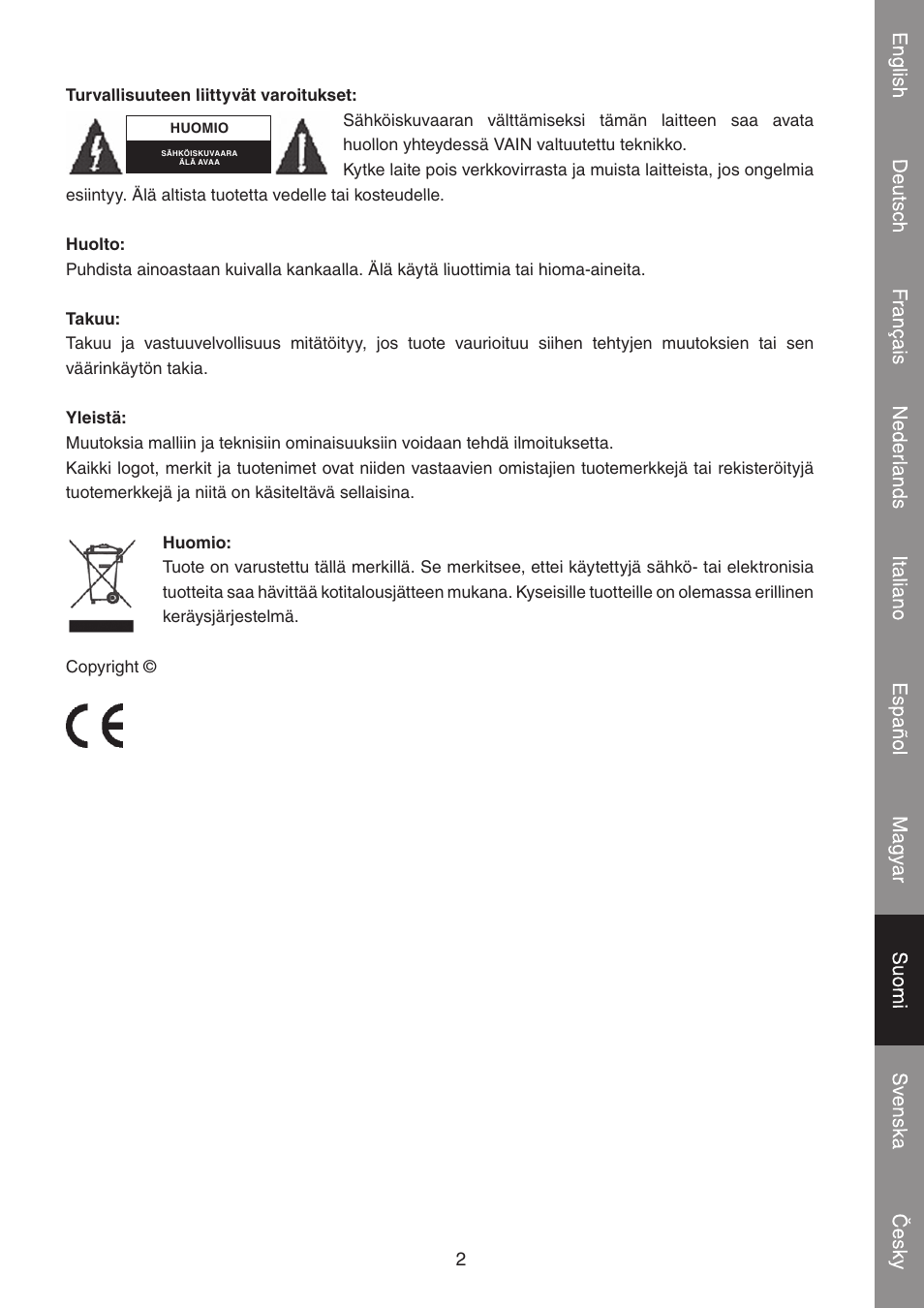 Konig Electronic Extendable notebook cooler User Manual | Page 31 / 40
