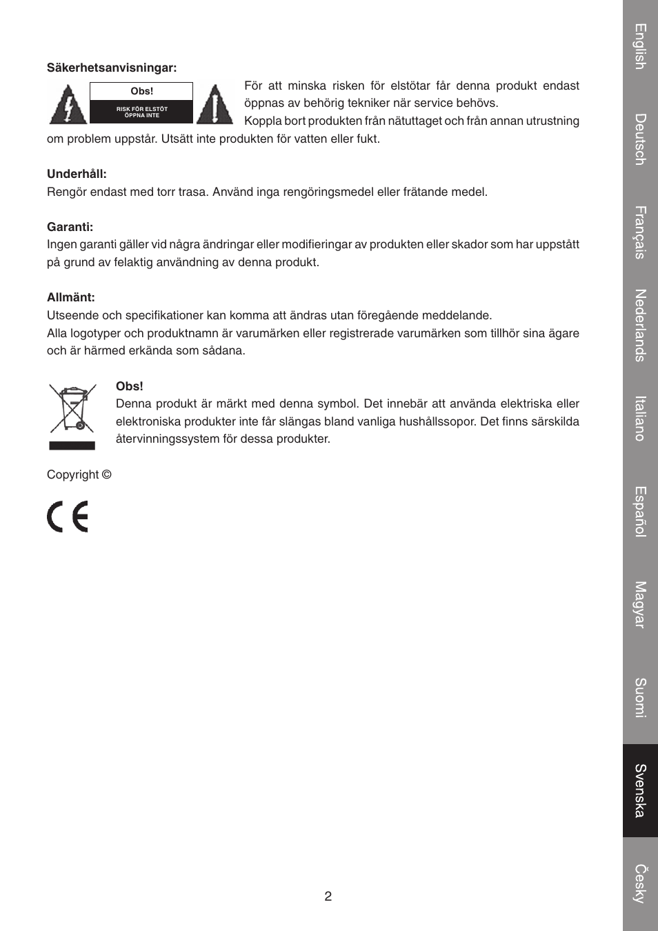 Konig Electronic Extendable notebook cooler User Manual | Page 35 / 40