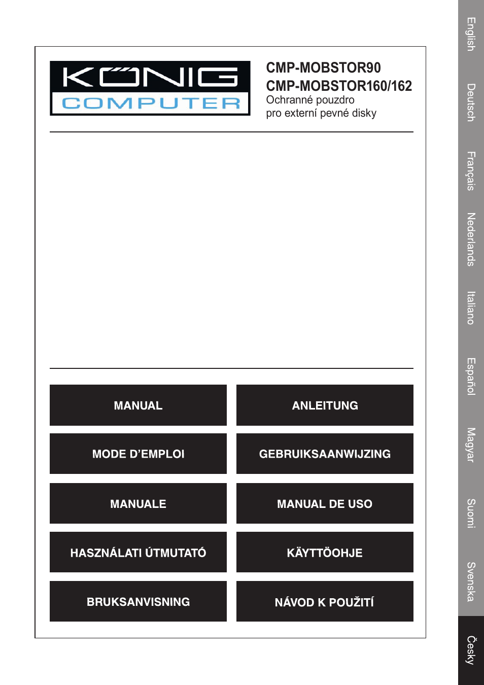 Konig Electronic Extendable notebook cooler User Manual | Page 37 / 40