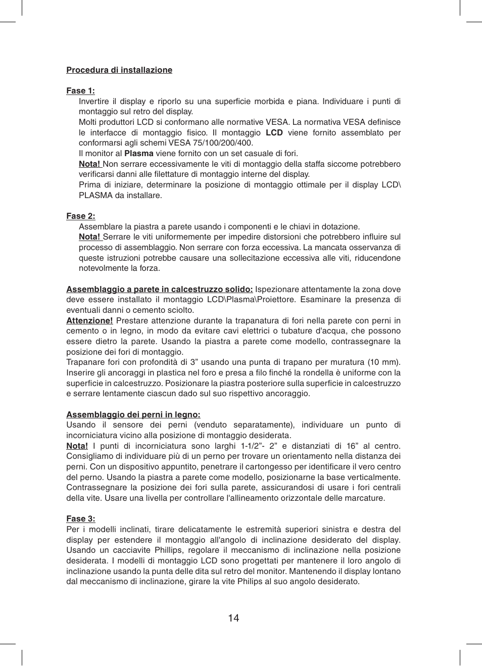 Konig Electronic Audio / DVD support truss (max. 15 kg) User Manual | Page 14 / 36