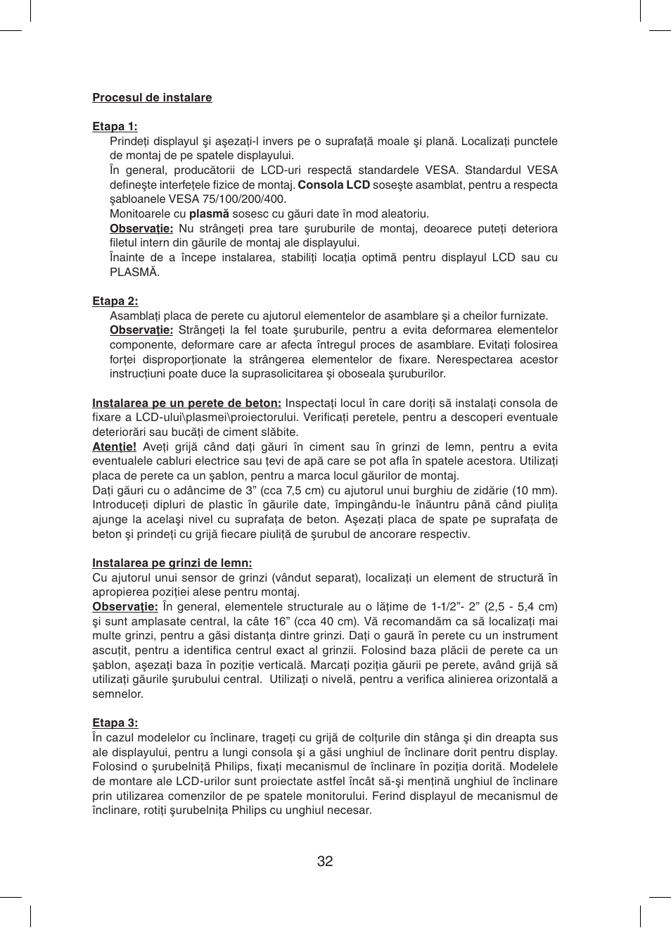 Konig Electronic Audio / DVD support truss (max. 15 kg) User Manual | Page 32 / 36