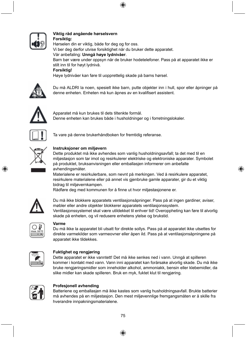 Konig Electronic Retro radio with Bluetooth wireless technology User Manual | Page 75 / 94