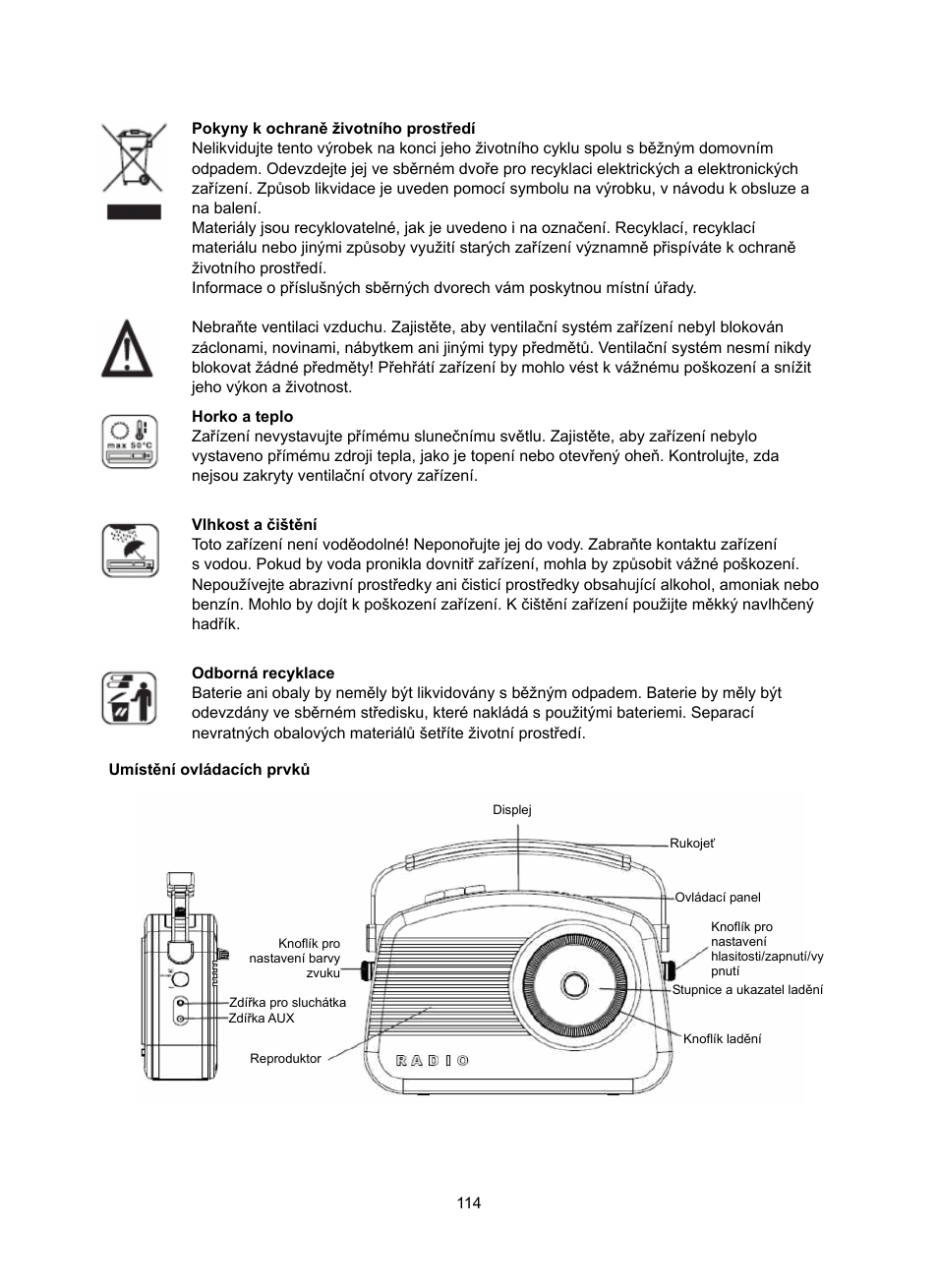 Konig Electronic DAB+ retro radio User Manual | Page 114 / 201