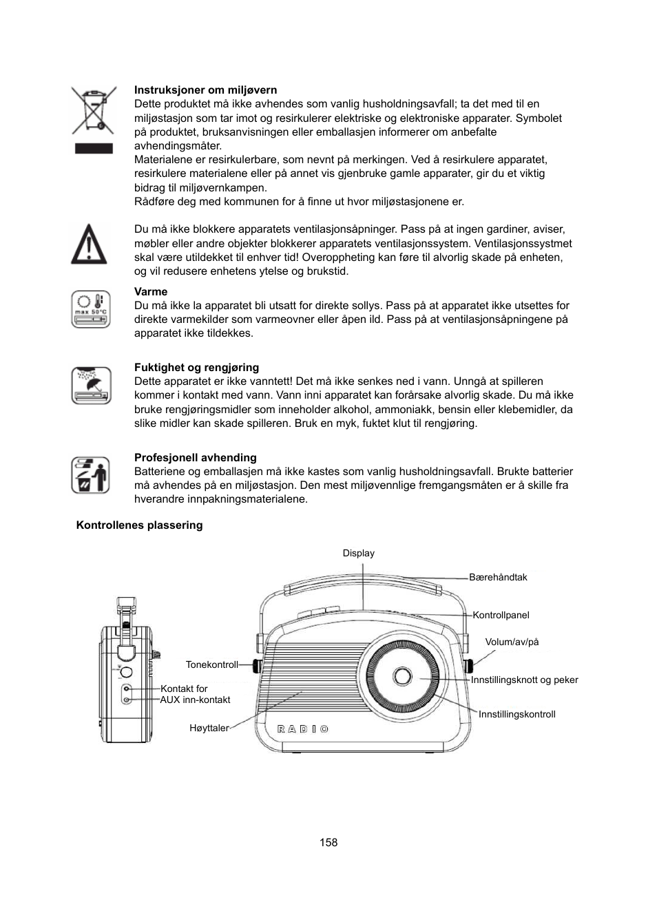 Konig Electronic DAB+ retro radio User Manual | Page 158 / 201