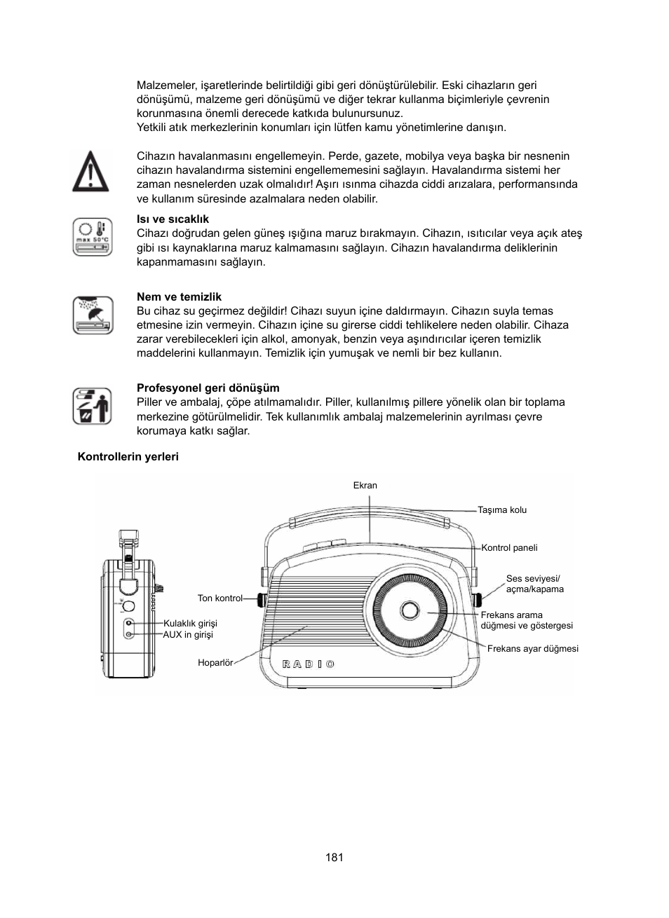 Konig Electronic DAB+ retro radio User Manual | Page 181 / 201