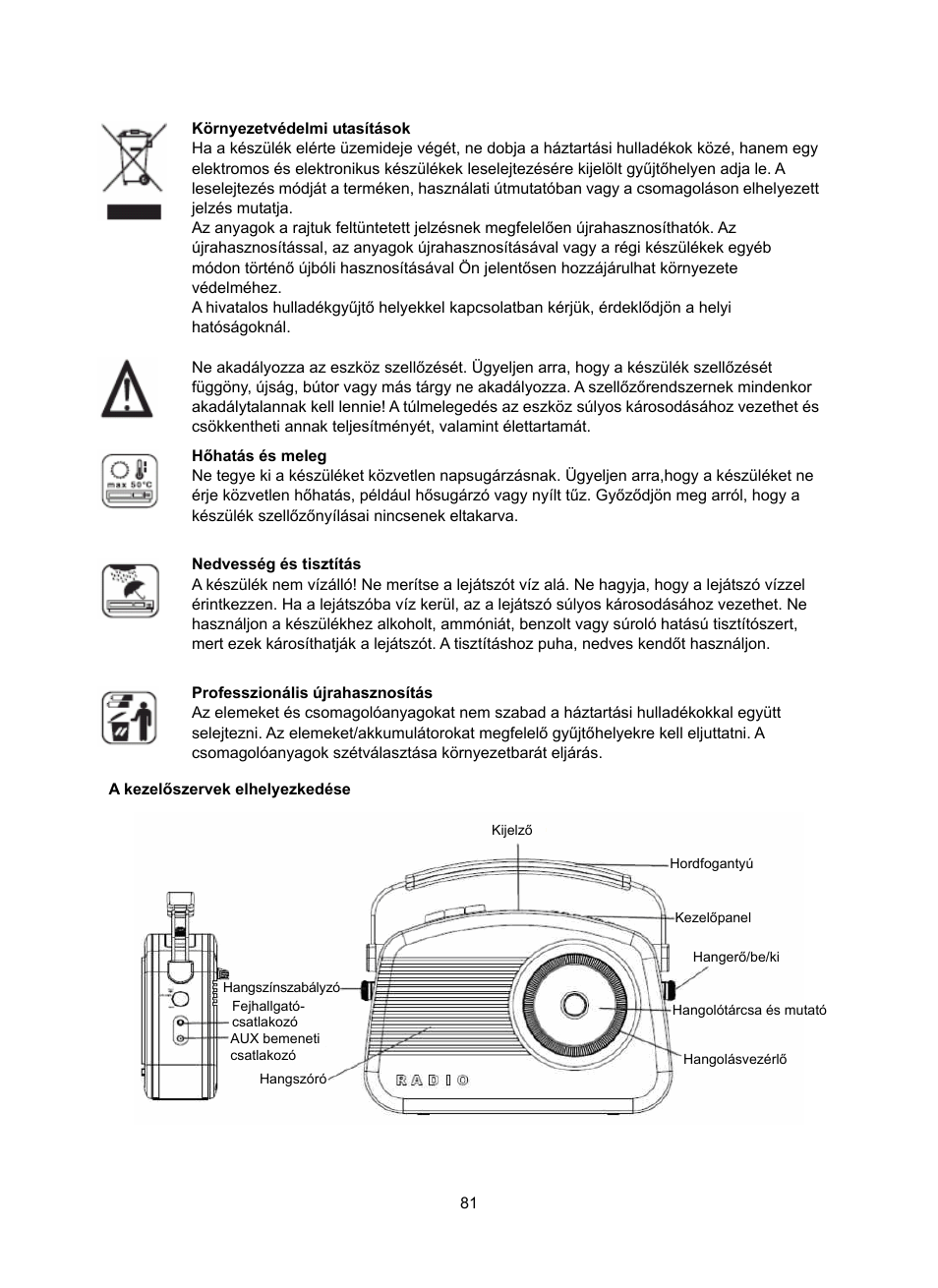 Konig Electronic DAB+ retro radio User Manual | Page 81 / 201