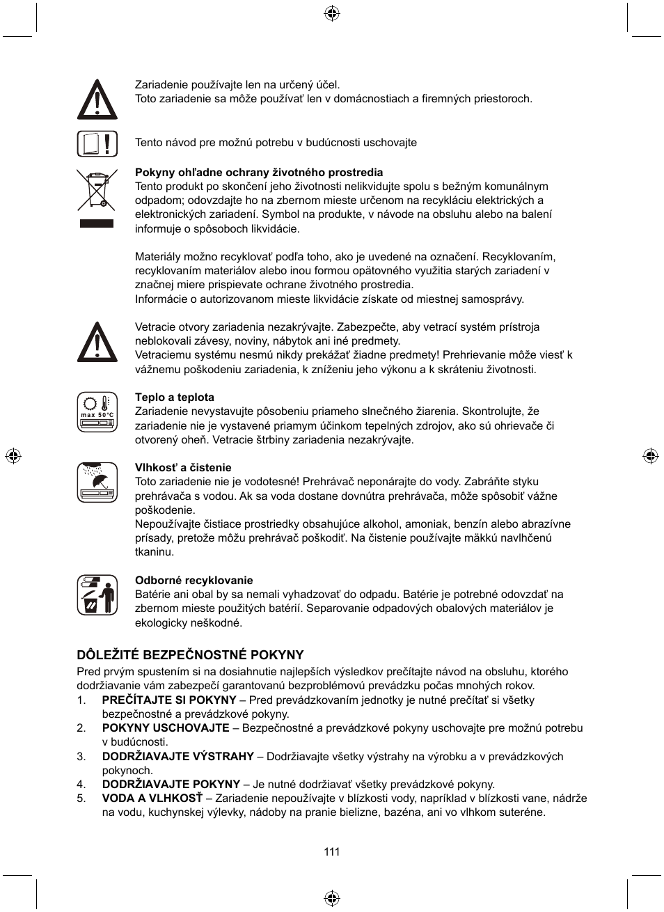 Konig Electronic Retro design AM/FM radio ivory User Manual | Page 111 / 116