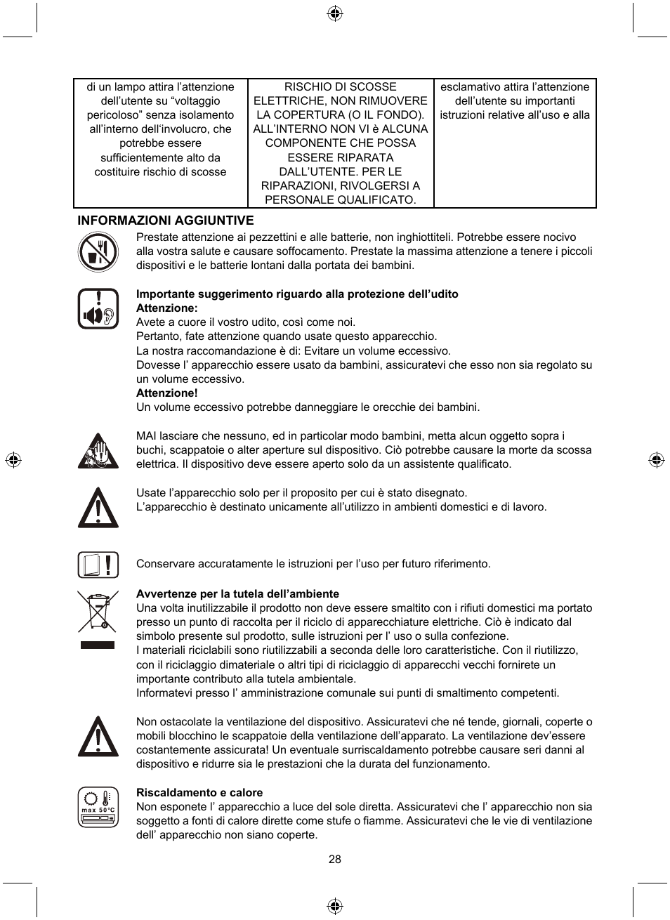 Konig Electronic Retro design AM/FM radio ivory User Manual | Page 28 / 116