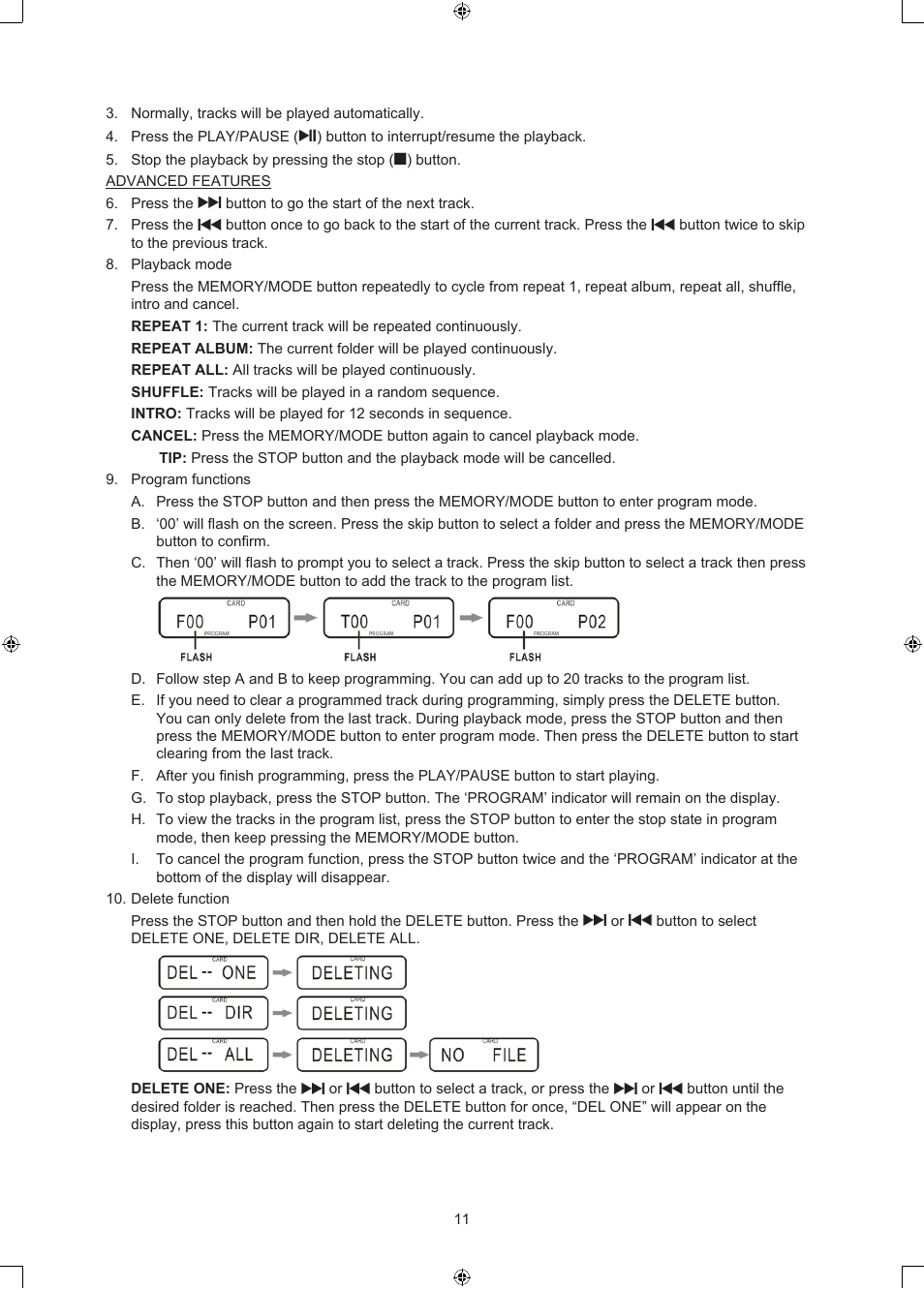 Konig Electronic USB turntable with speakers User Manual | Page 11 / 42