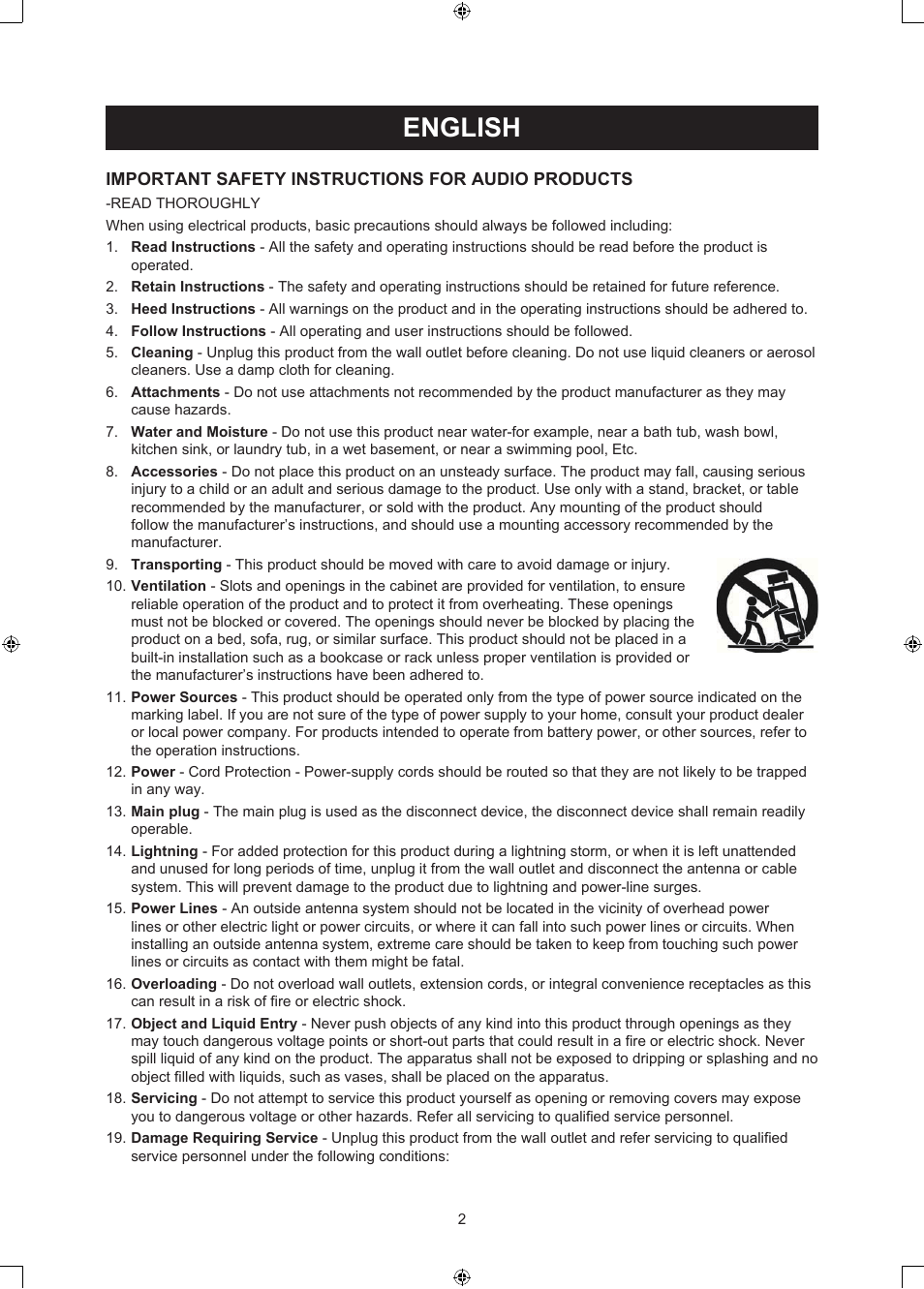 English | Konig Electronic USB turntable with speakers User Manual | Page 2 / 42