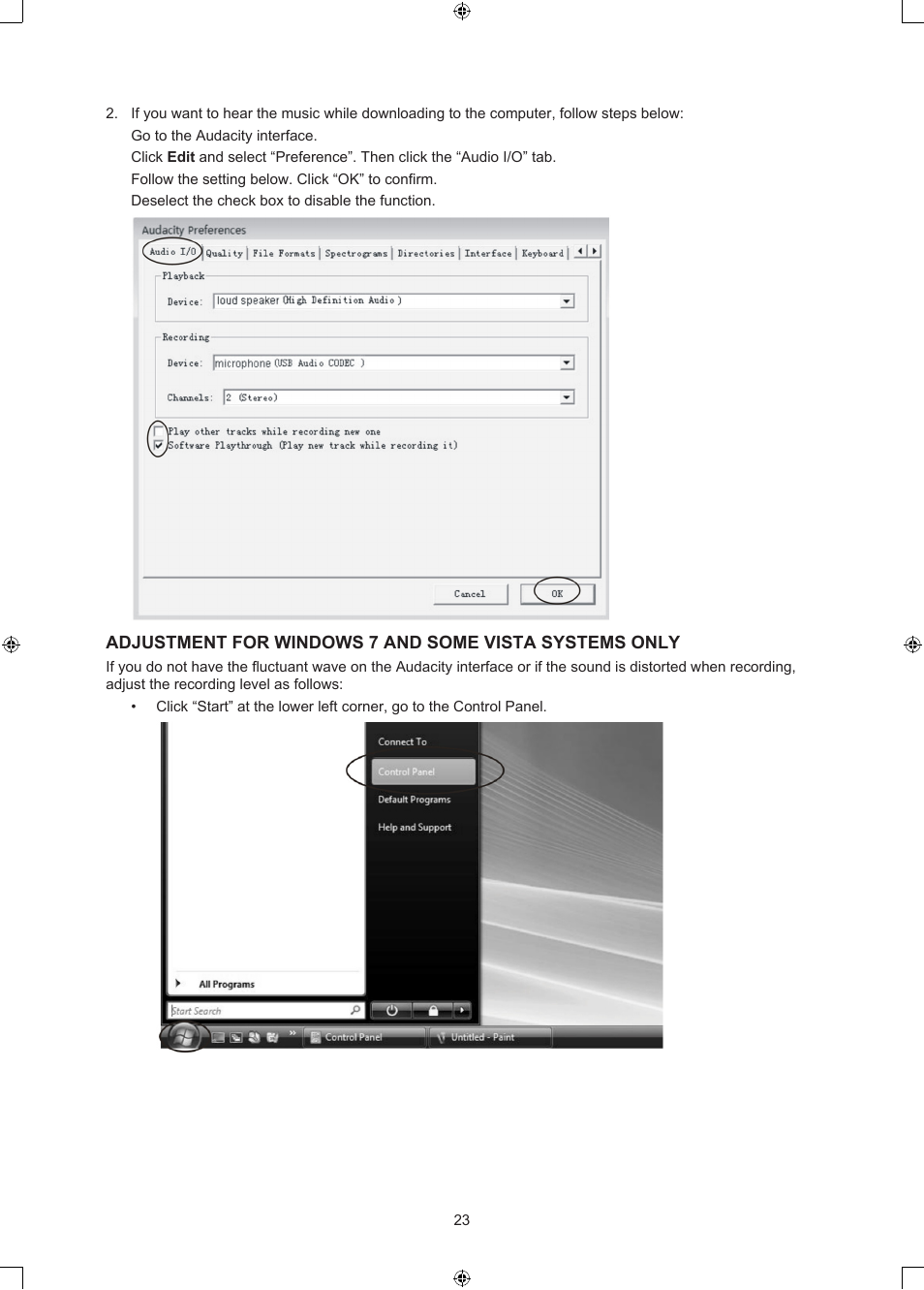 Konig Electronic USB turntable with speakers User Manual | Page 23 / 42