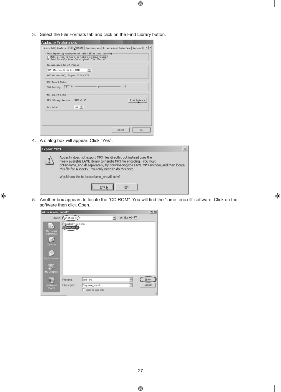 Konig Electronic USB turntable with speakers User Manual | Page 27 / 42