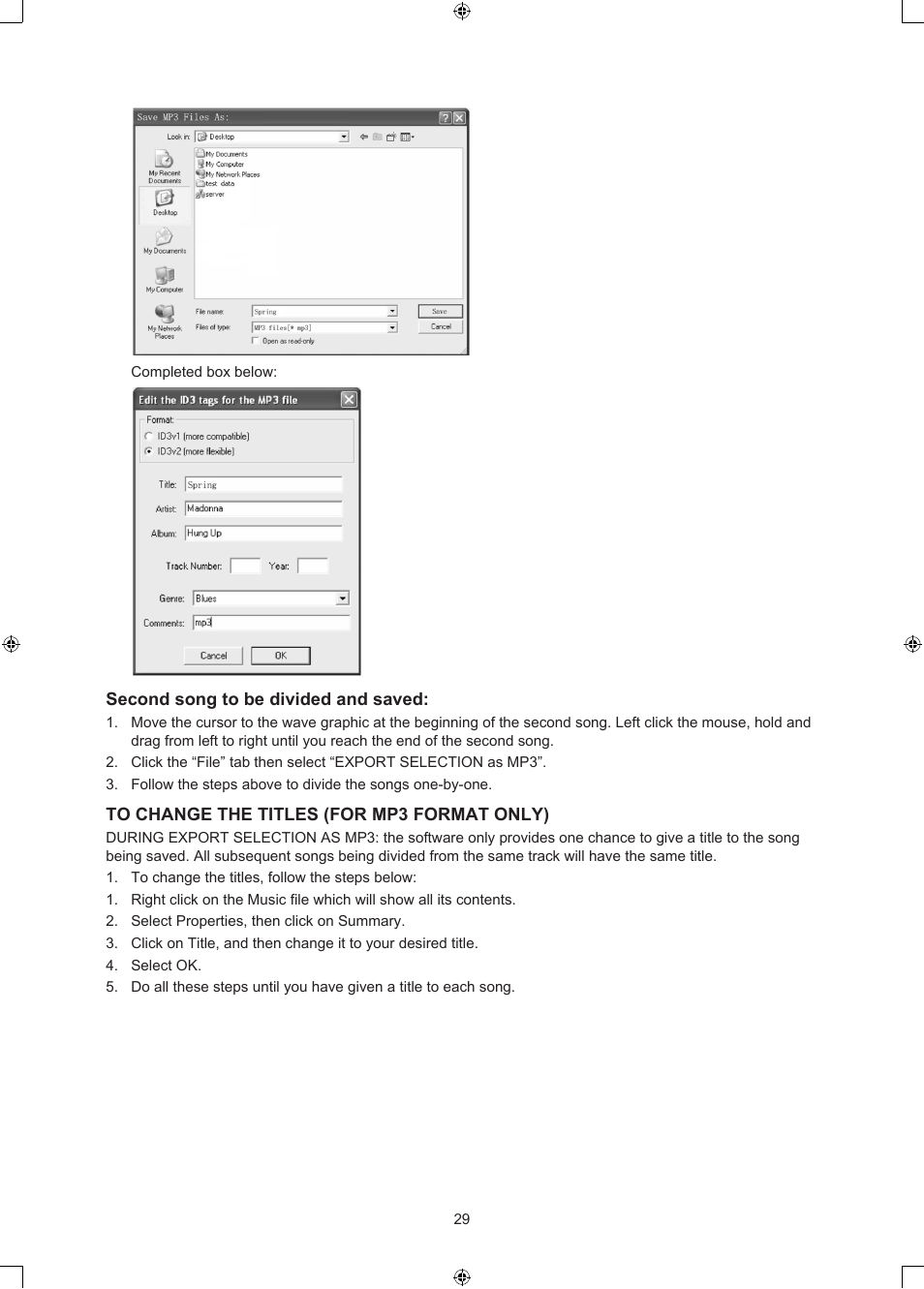 Konig Electronic USB turntable with speakers User Manual | Page 29 / 42