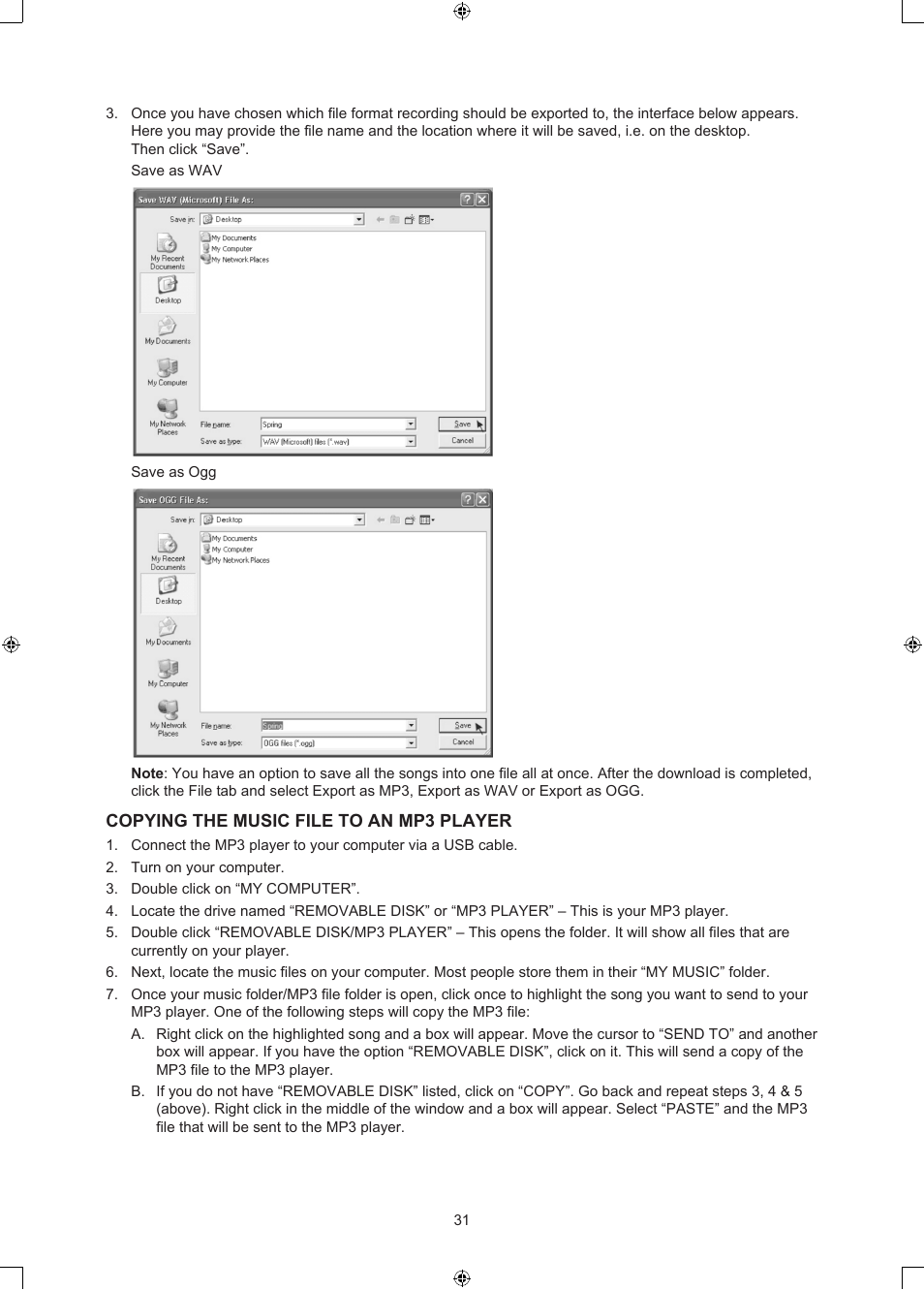 Konig Electronic USB turntable with speakers User Manual | Page 31 / 42