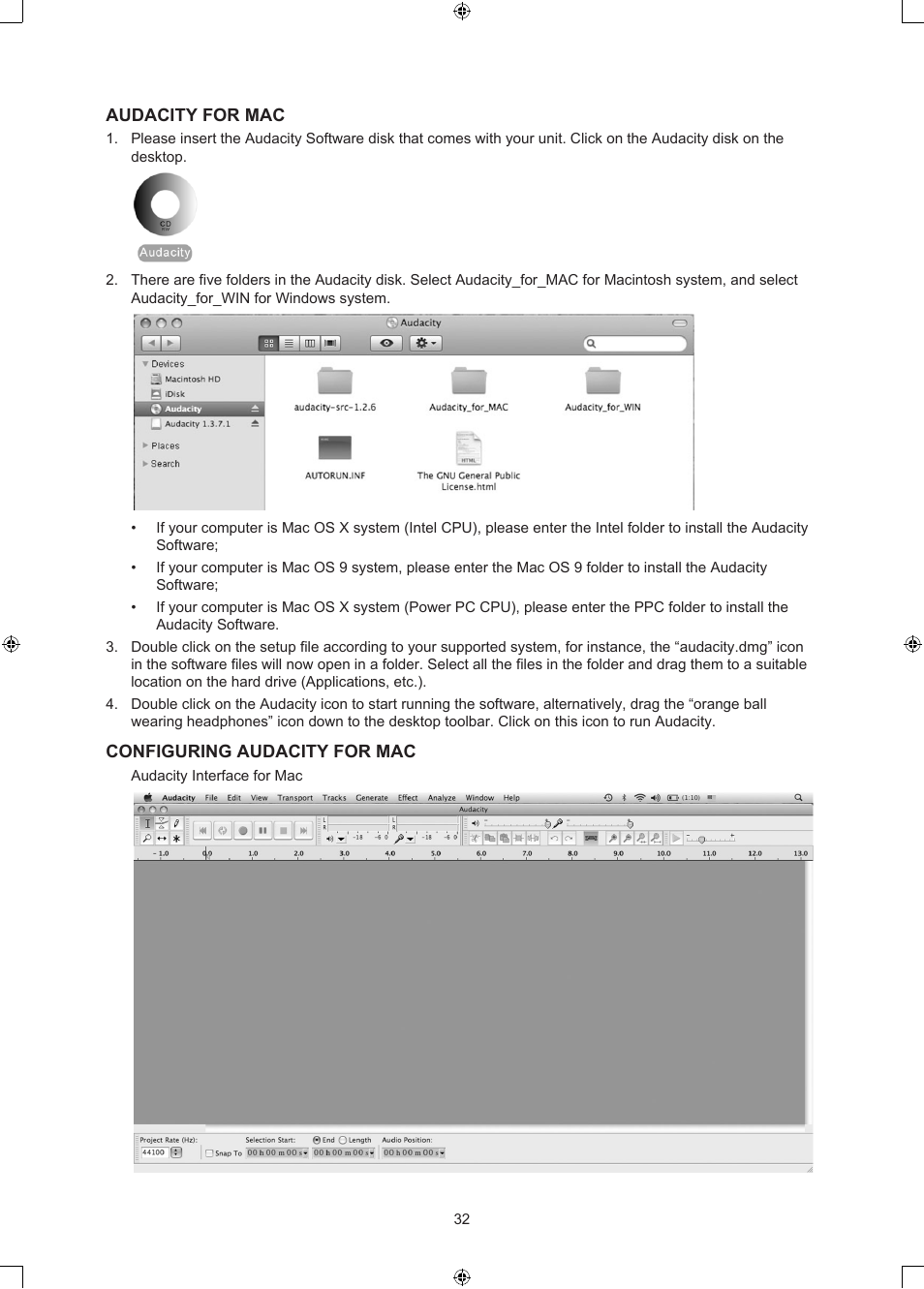 Konig Electronic USB turntable with speakers User Manual | Page 32 / 42