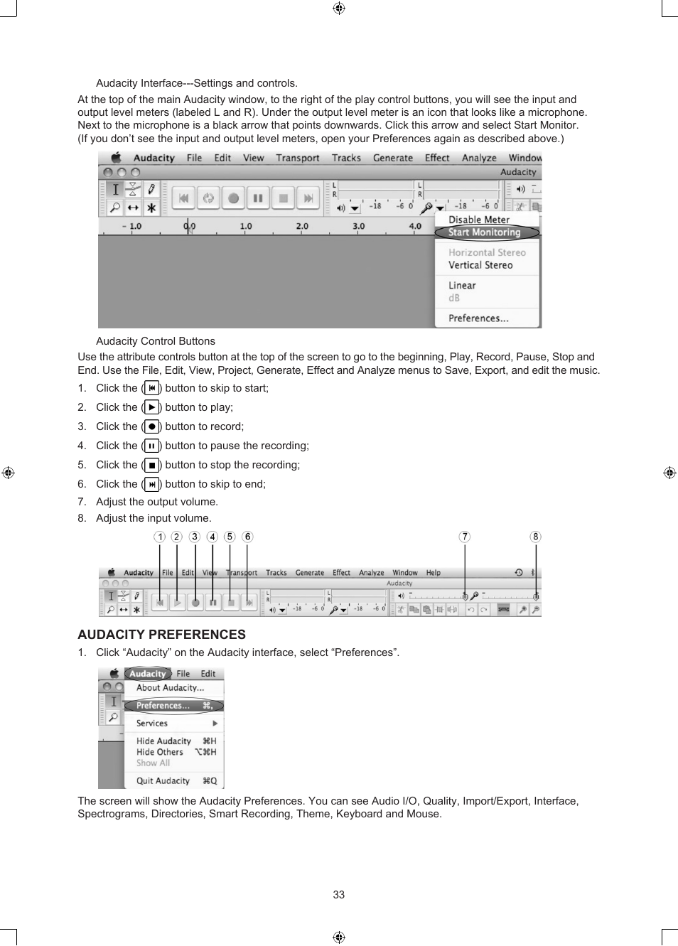 Konig Electronic USB turntable with speakers User Manual | Page 33 / 42