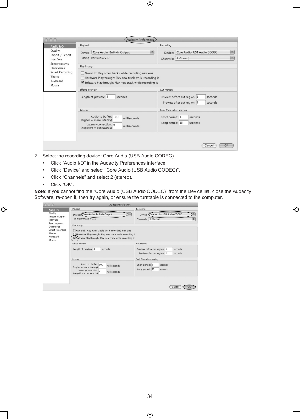 Konig Electronic USB turntable with speakers User Manual | Page 34 / 42