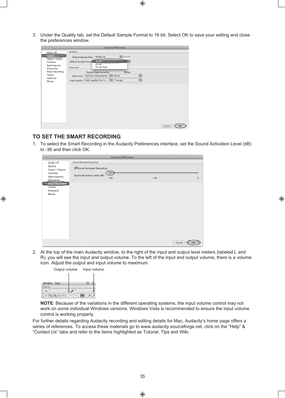 Konig Electronic USB turntable with speakers User Manual | Page 35 / 42