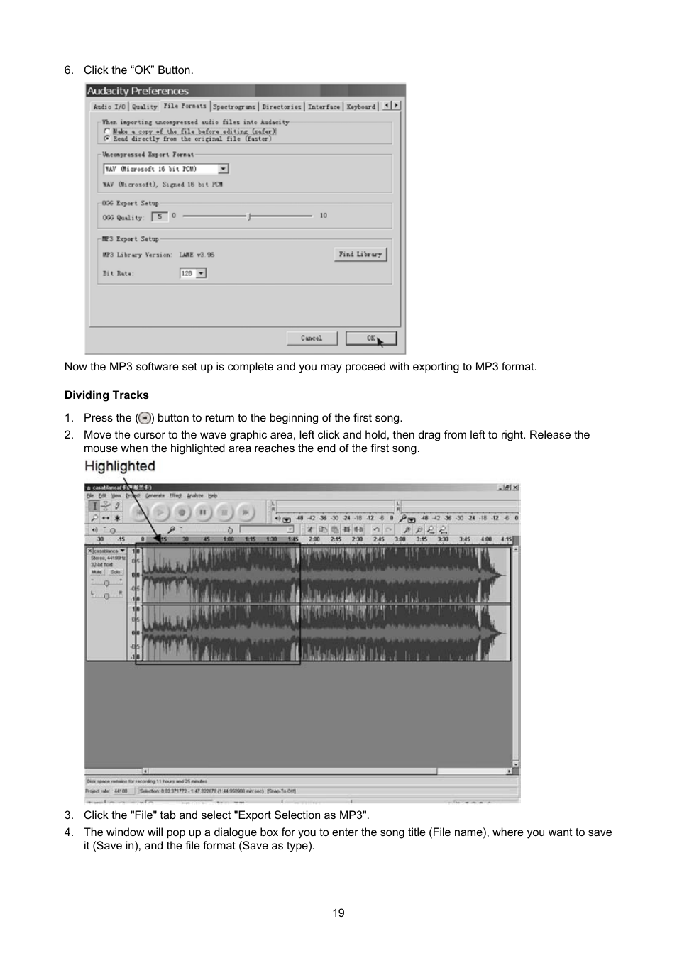 Konig Electronic USB turntable User Manual | Page 19 / 31