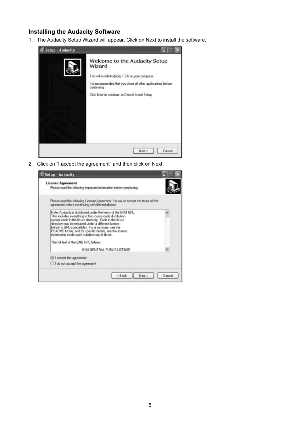 Konig Electronic USB turntable User Manual | Page 5 / 31