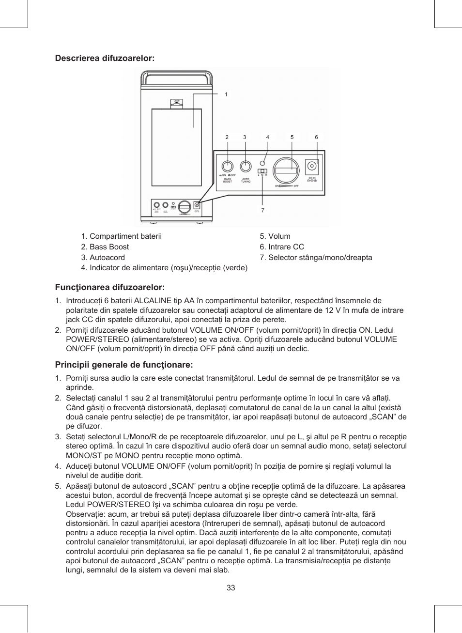 Konig Electronic Wireless RF speakers User Manual | Page 33 / 44
