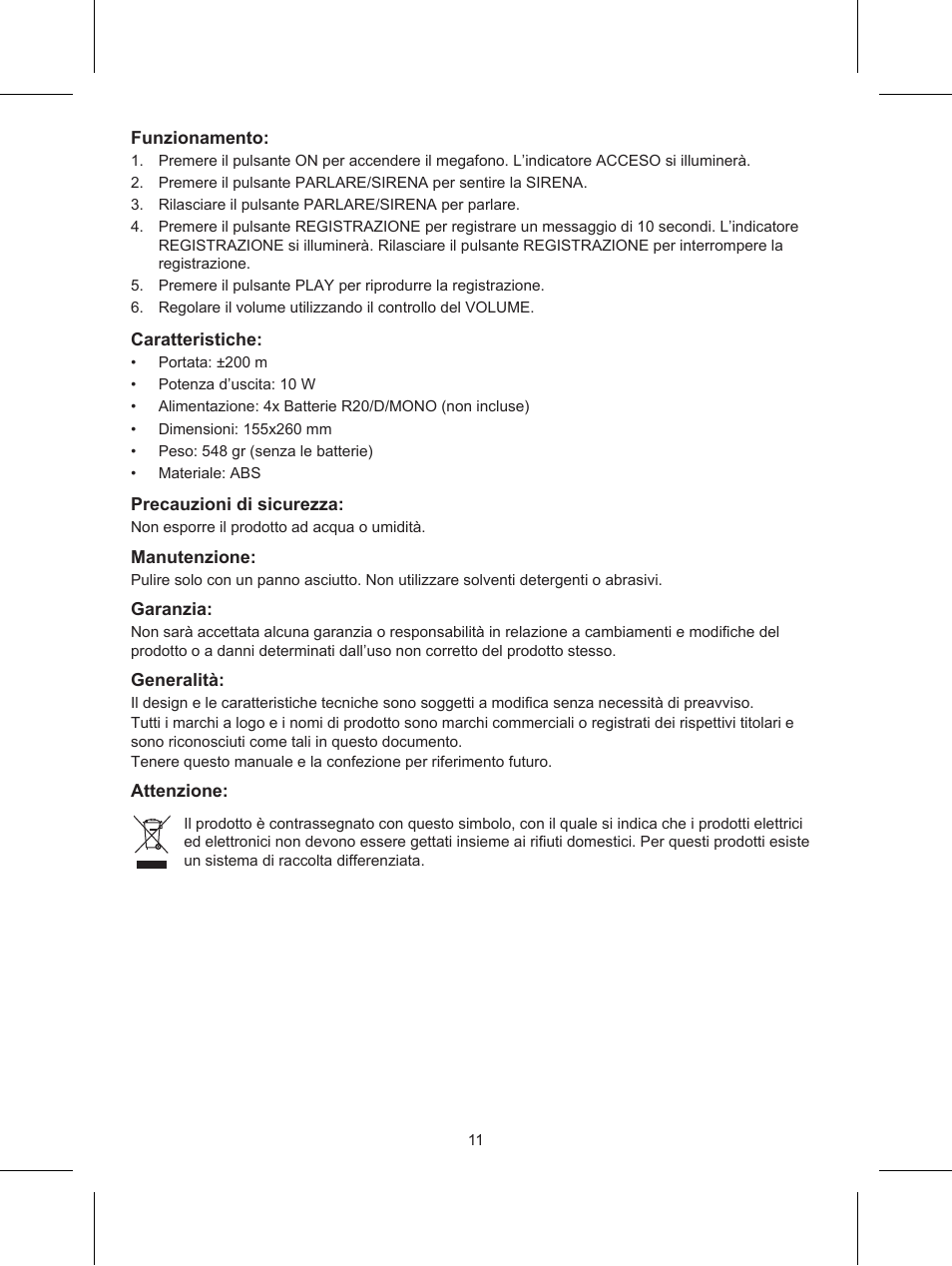 Konig Electronic Wireless RF speakers User Manual | Page 11 / 31