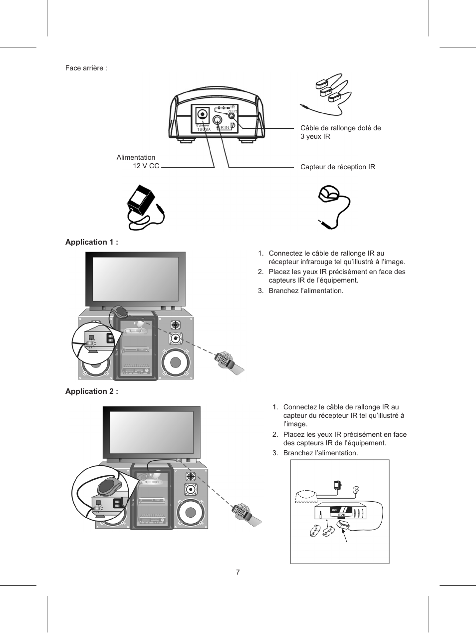 Konig Electronic IR remote control extender User Manual | Page 7 / 35