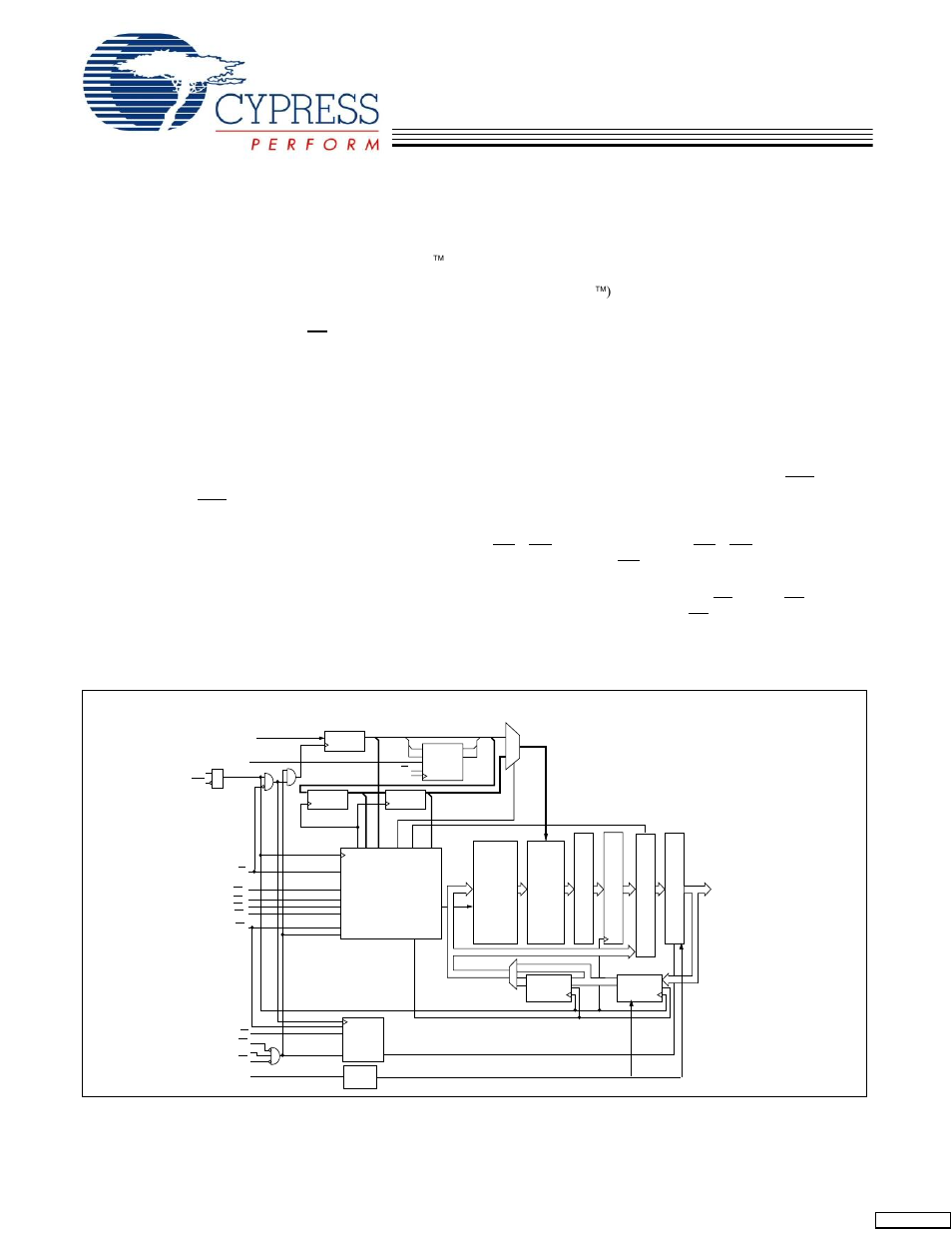 Cypress Perform CY7C1354C User Manual | 28 pages