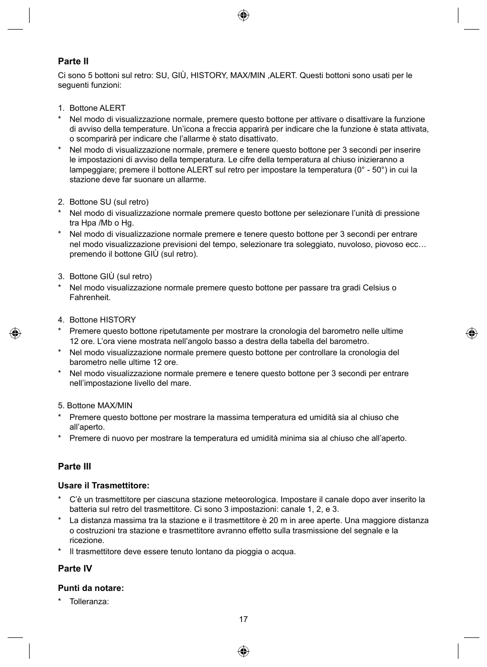 Konig Electronic Wireless weather station User Manual | Page 17 / 42