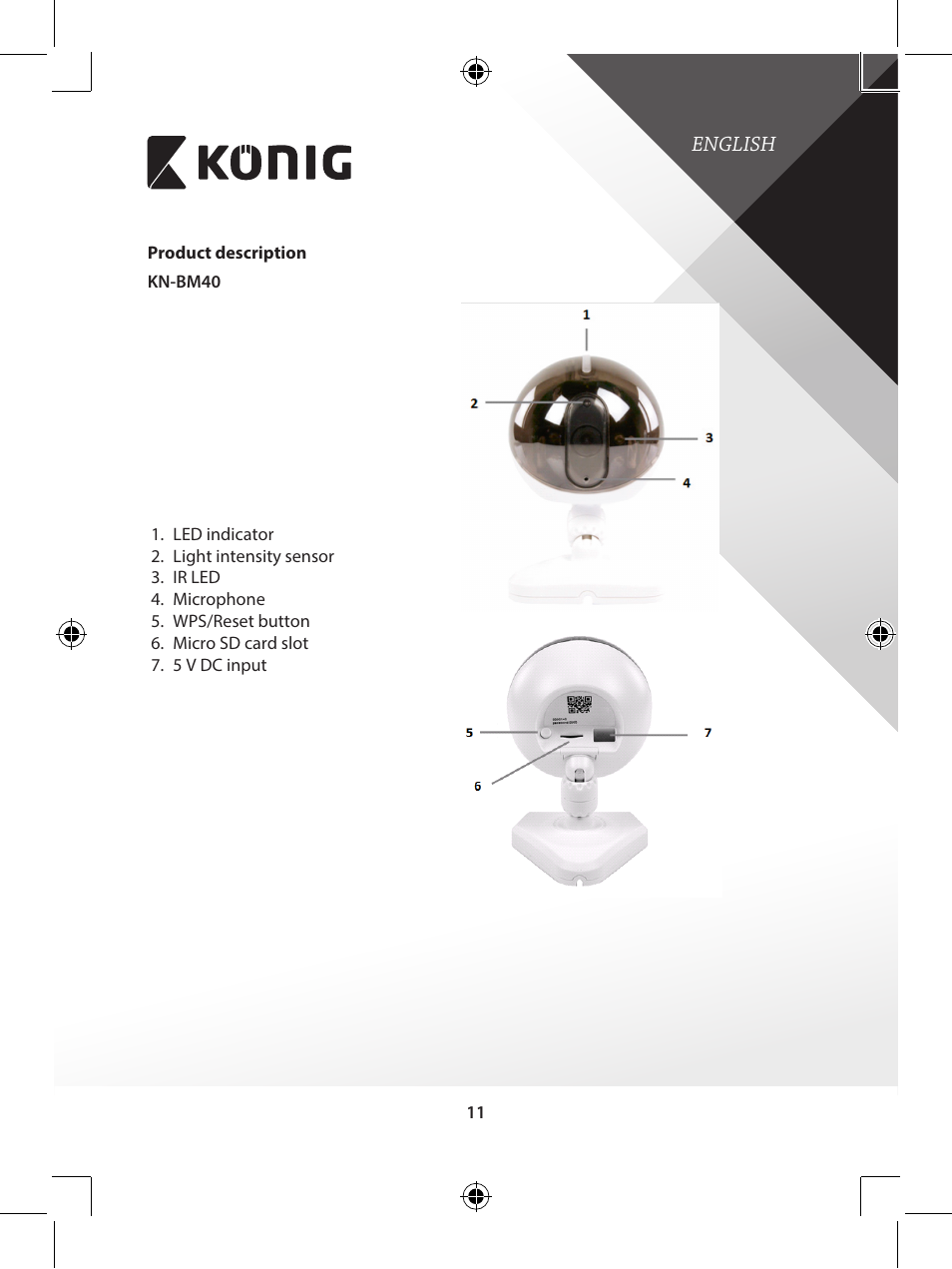 Konig Electronic IP baby monitor User Manual | Page 11 / 199