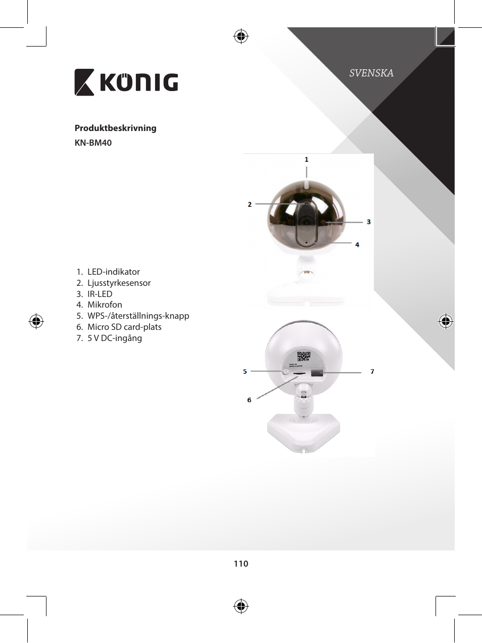 Konig Electronic IP baby monitor User Manual | Page 110 / 199