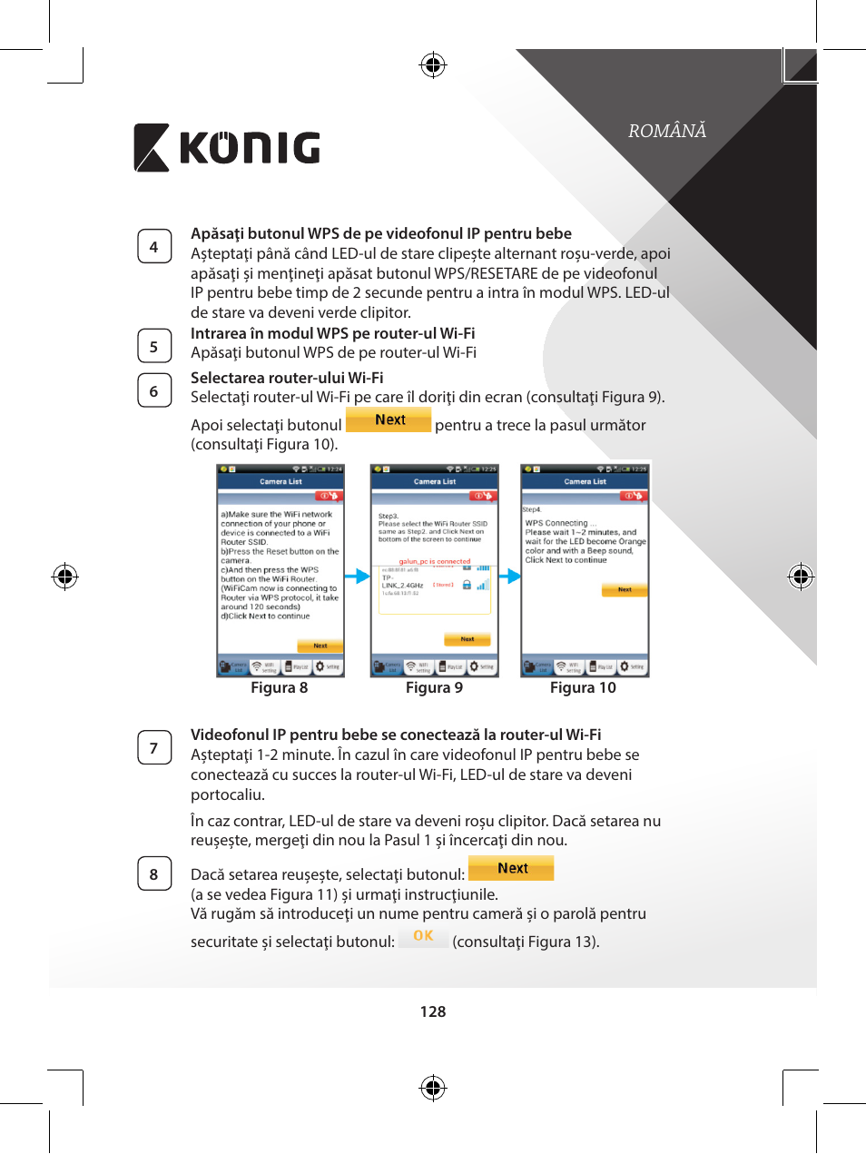 Konig Electronic IP baby monitor User Manual | Page 128 / 199