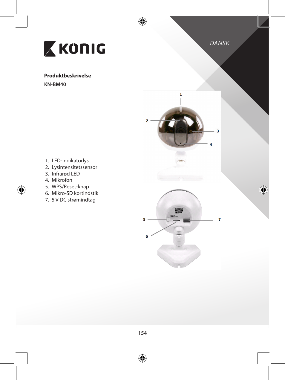 Konig Electronic IP baby monitor User Manual | Page 154 / 199