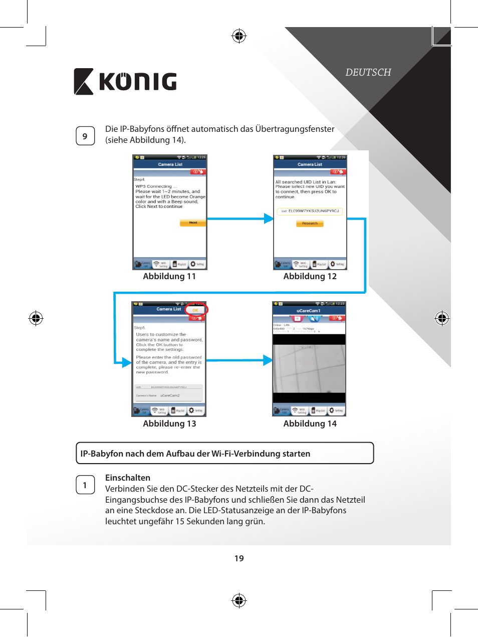 Konig Electronic IP baby monitor User Manual | Page 19 / 199