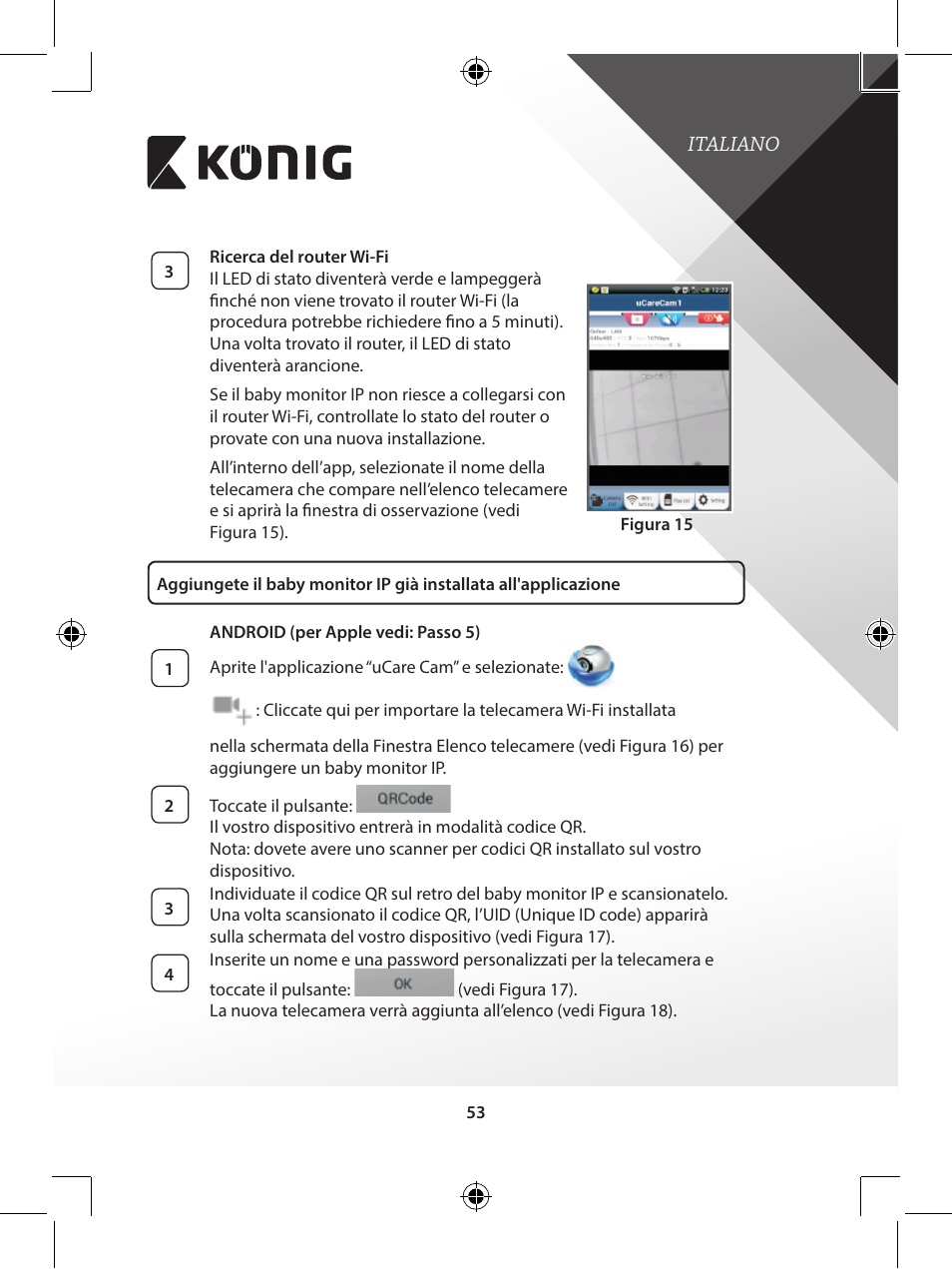 Konig Electronic IP baby monitor User Manual | Page 53 / 199